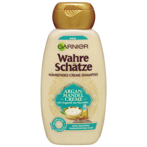 Inhaltsstoffe Creme Creme-Shampoo - GARNIER Argan-Mandel Schätze nährendes wahre Hautschutzengel